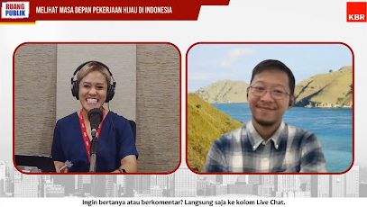 Tangkapan layar acara talkshow Ruang Publik KBR