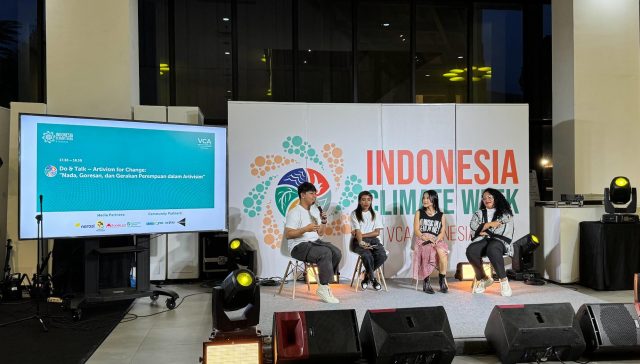 Kegiatan talkshow: Nada, Goresan, dan Gerakan Perempuan dalam Artivism/Koaksi Indonesia