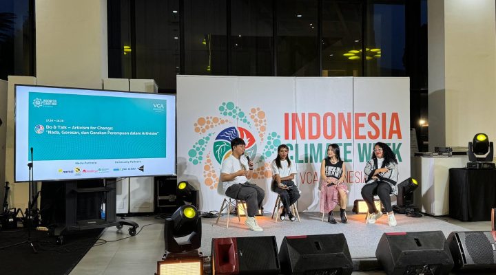 Kegiatan talkshow: Nada, Goresan, dan Gerakan Perempuan dalam Artivism/Koaksi Indonesia