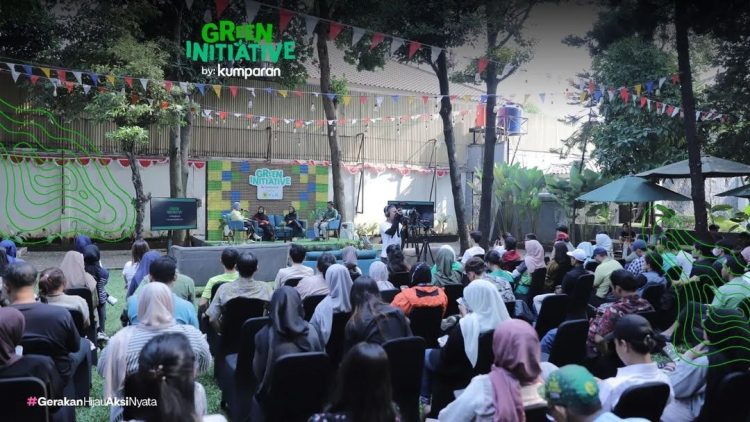 Kegiatan webinar terkait Green Initiative/Instagram: @lesswaste_alw