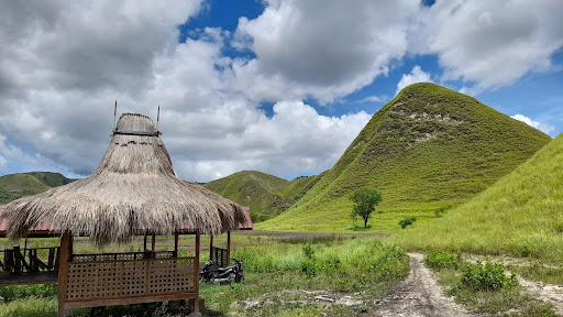 Kenampakan alam Desa Tanggedu, Sumba Timur, Nusa Tenggara Timur/Eties Kurniawati