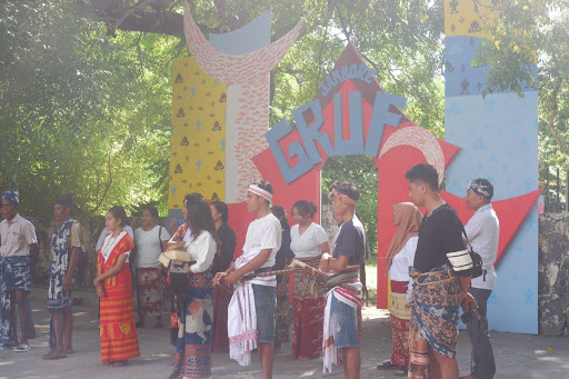 Pembukaan kegiatan Jambore GRUF dengan adat Sumba Timur/Koalisi KOPI